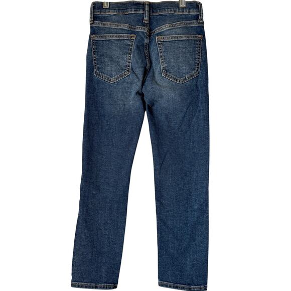 Old Navy 360 Stretch Slim Built In Tough Boys Jeans Size 8 - Picture 2 of 8